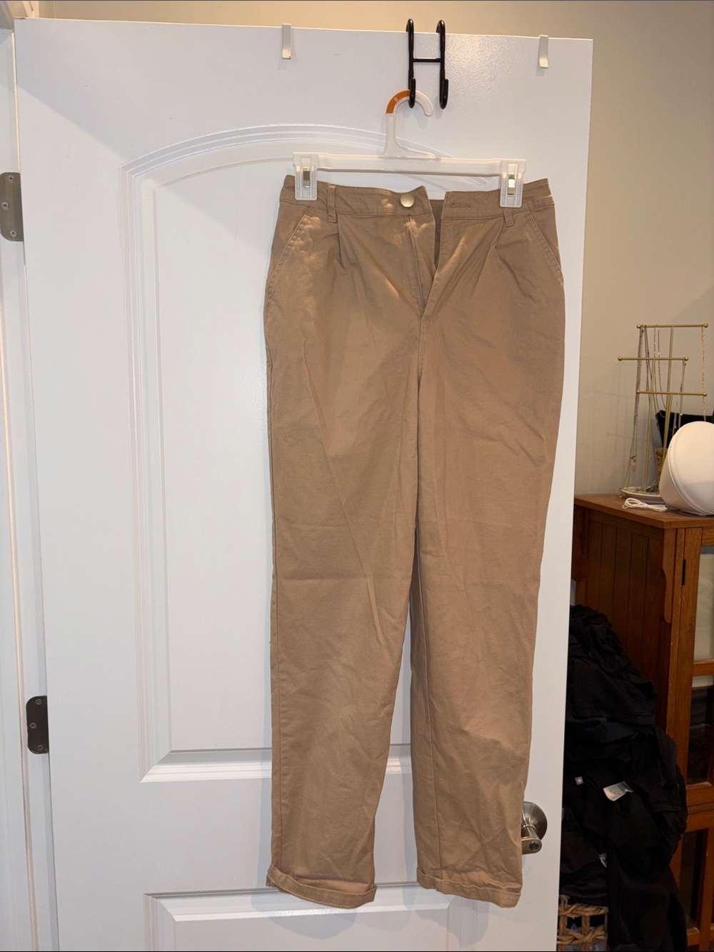 ASOS Light Brown Chino-Style Pants